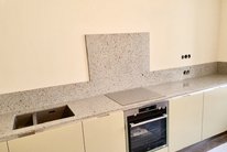 Столешница и фартук из кварца Silestone River Bed